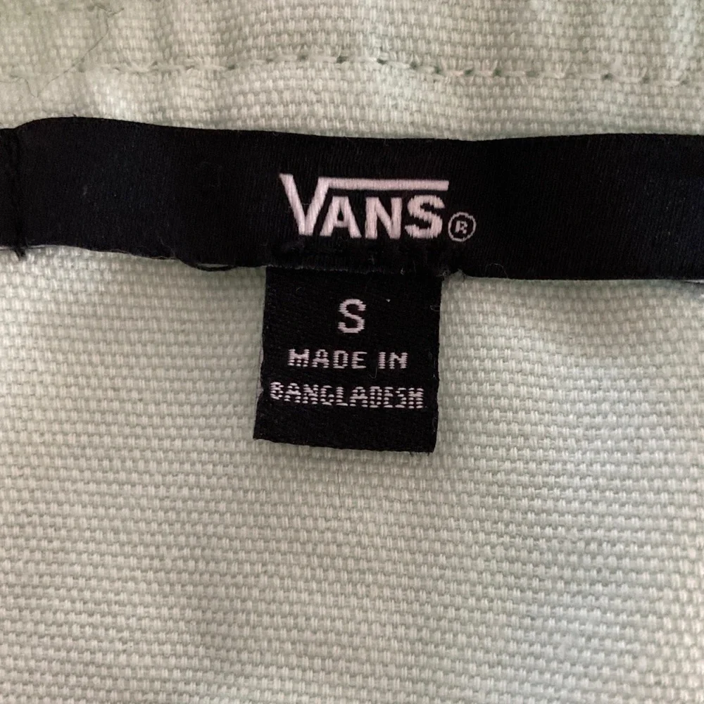 Vans Women’s Ground Work Shortall Clearly Agua Size:Small NWOT
